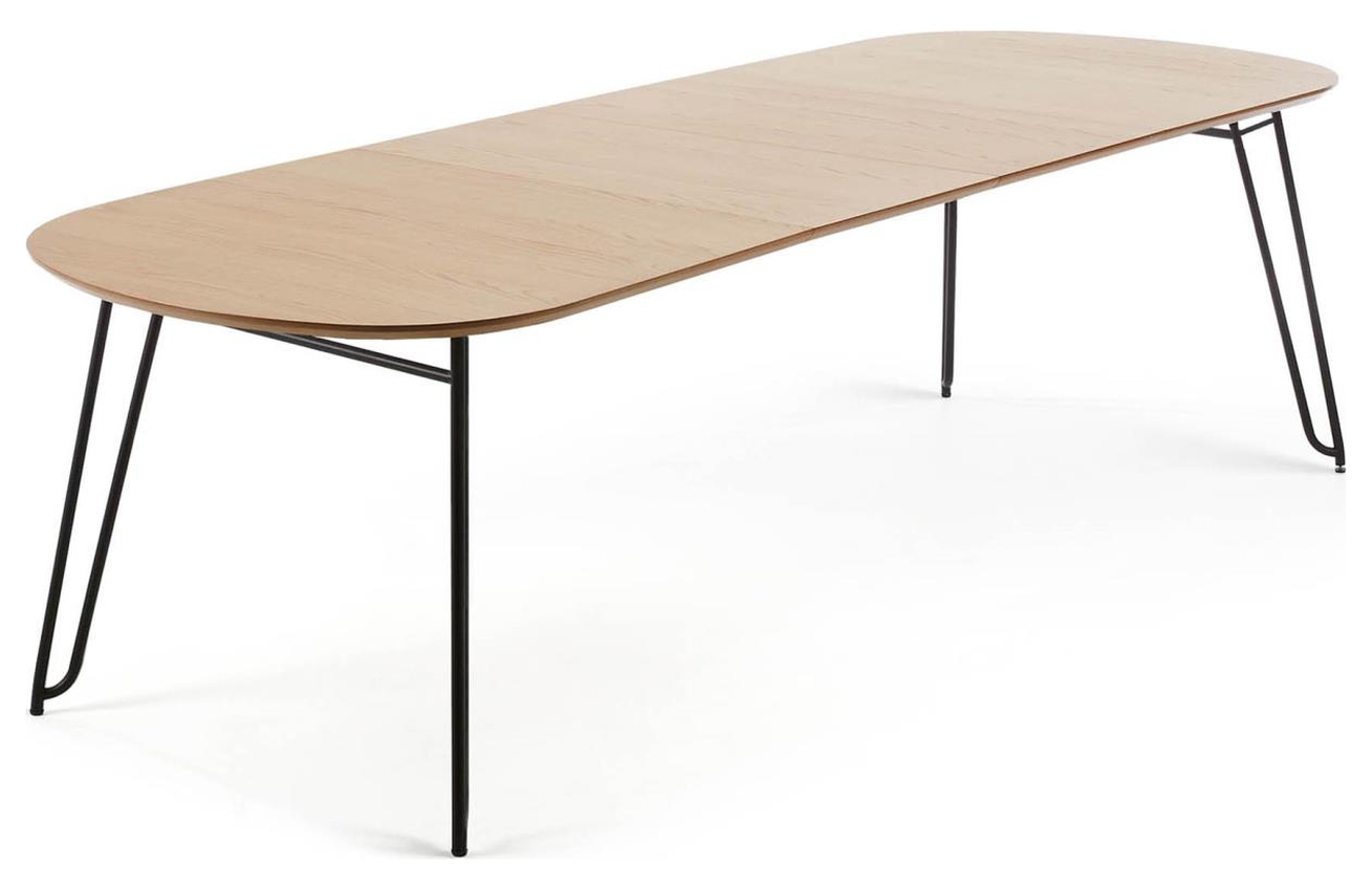 Dubový rozkládací jídelní stůl LaForma Novaks 140/220x90 cm