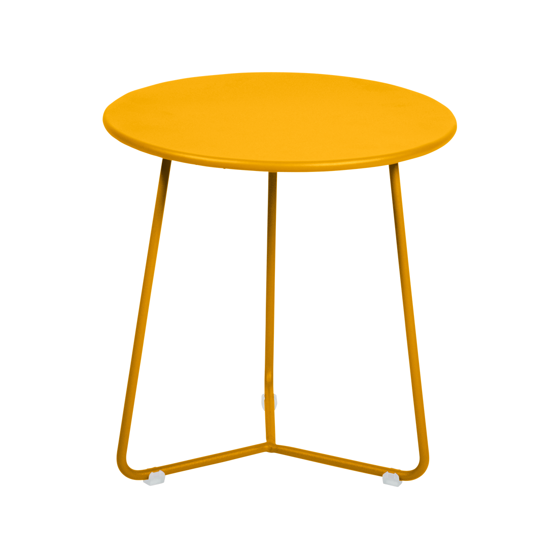 Medově žlutý kovový odkládací stolek Fermob Cocotte 34