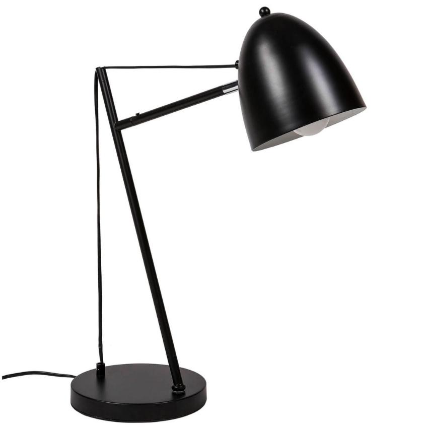 Černá kovová stolní lampa Somcasa Tossal 58 cm