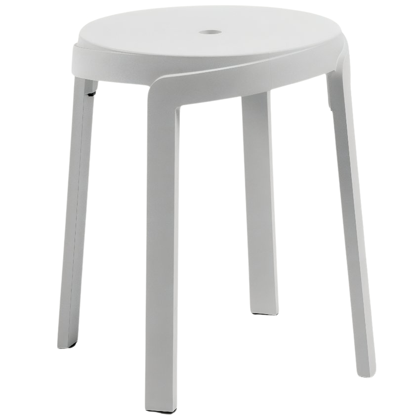 Nardi Bílá plastová zahradní stolička Stack Mini 36